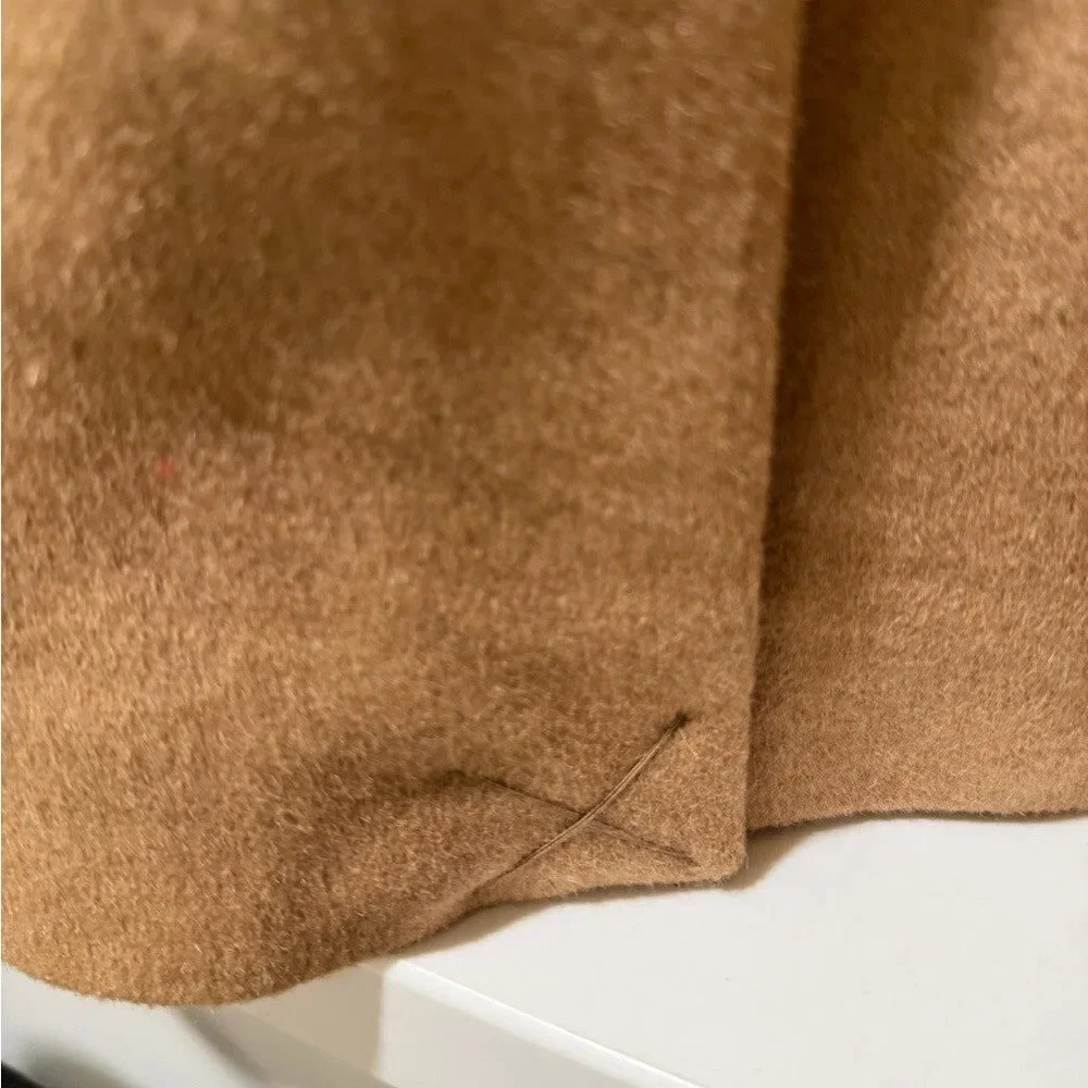 Wool Men's Tan Overcoat - Brand new